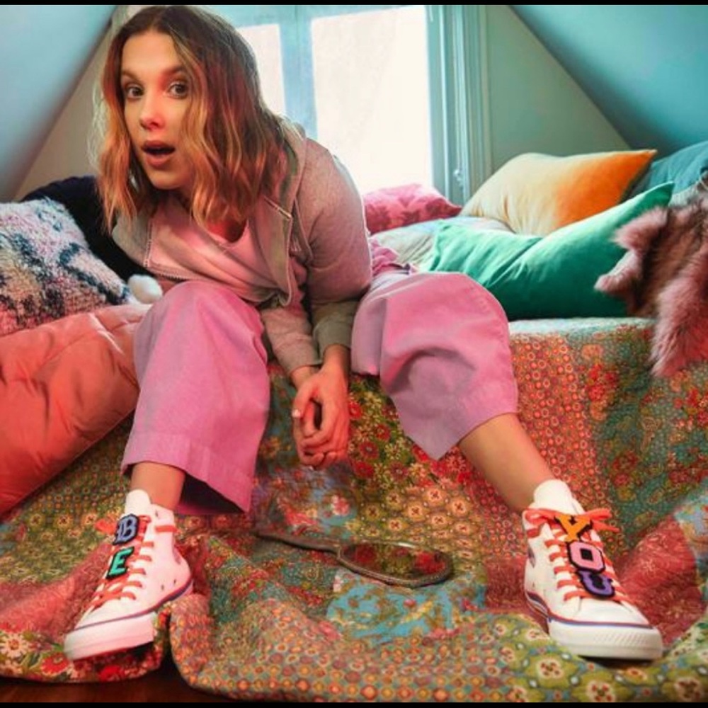 New Converse Millie Bobby Brown Big Kid 3